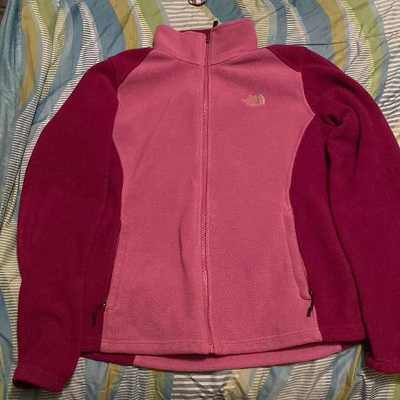 The North Face Jackets & Blazers - Light Purple & Dark Purple North Face Coat